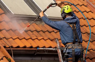 Démoussage et hydrofuge de toiture à Solférino
